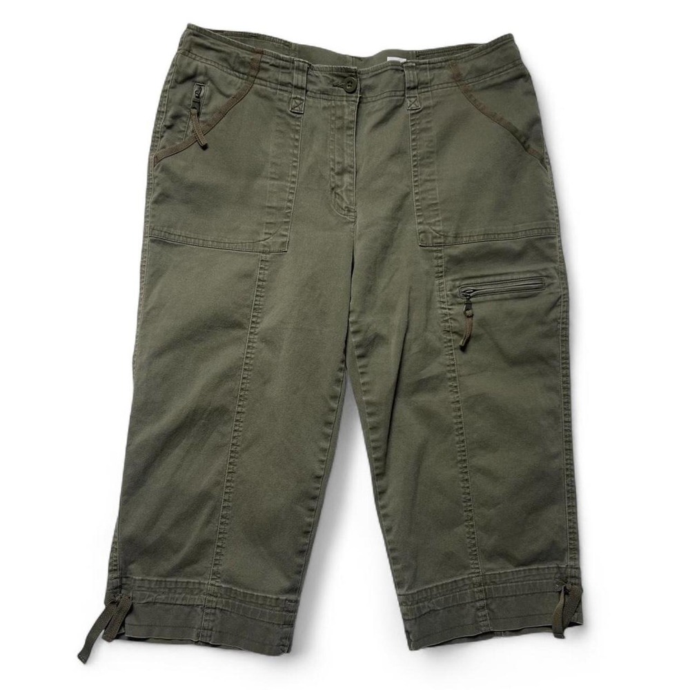 Alia Petites Utility Cargo Capris